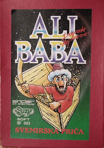 Ali Baba box art for ZX Spectrum